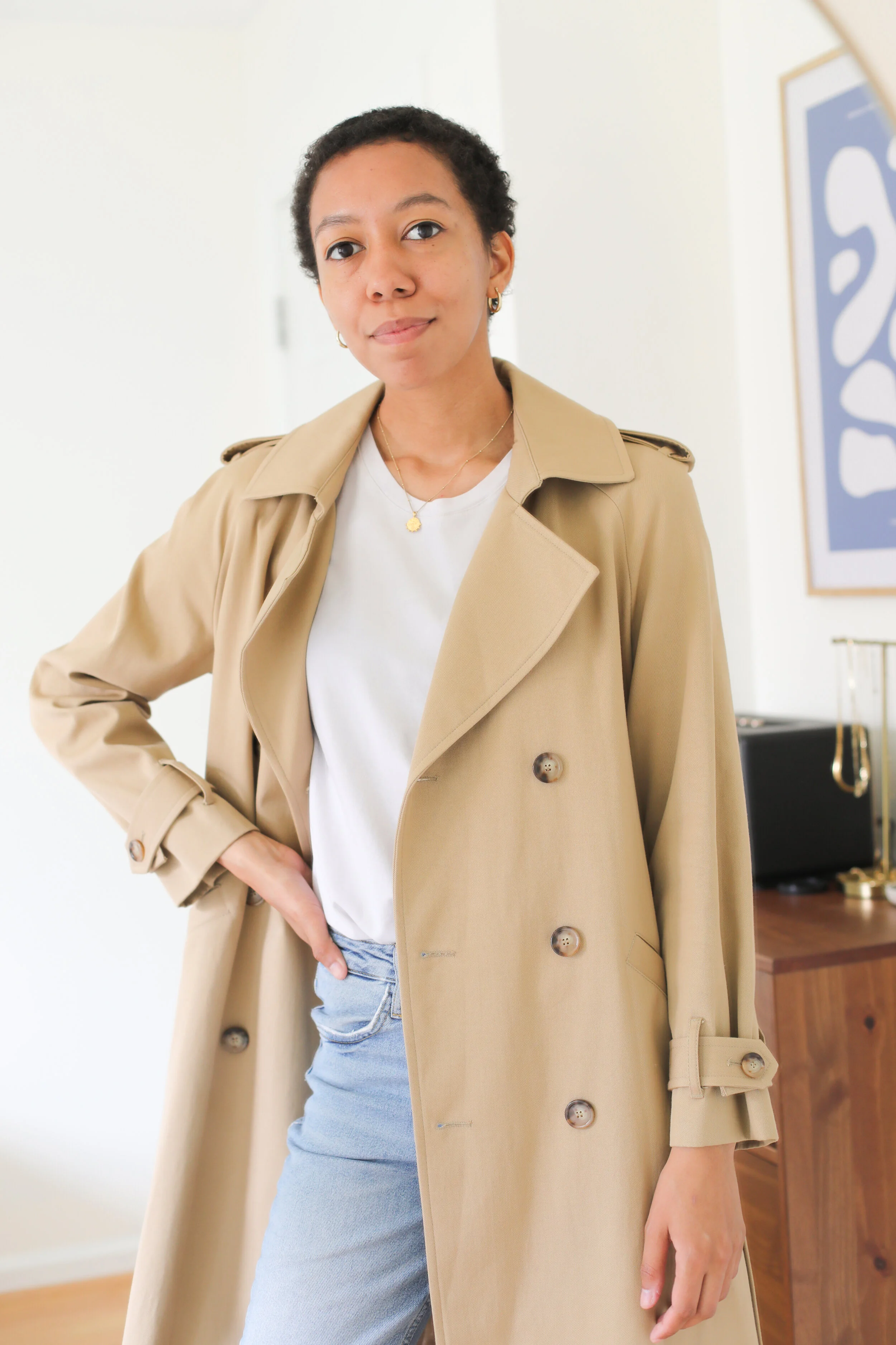 Sezane Scott Trench Coat Review — Jessica Harumi